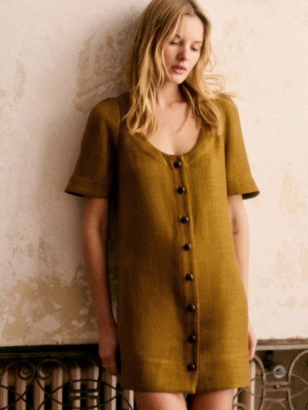Sezane Valina Dress Spice - Size 6